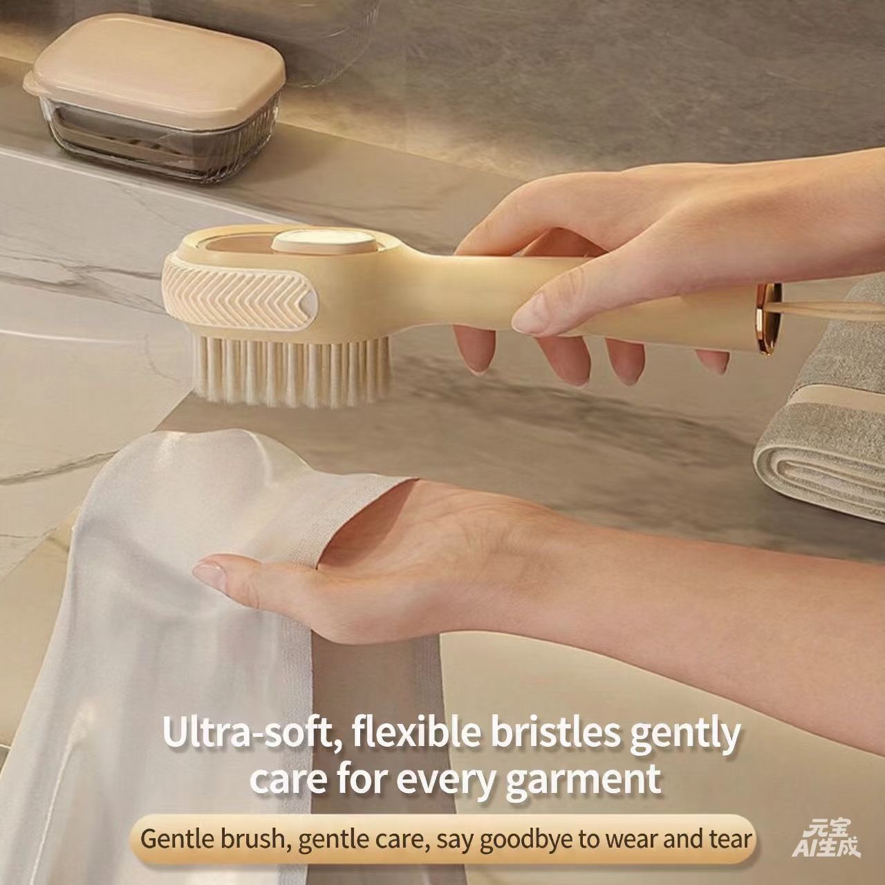 Shoe Cleaning Brush - 多機能液体注入式シューズブラシ。家庭用で、柔らかい毛を使用した洗濯ブラシ。靴の清掃に最適な便利な道具。