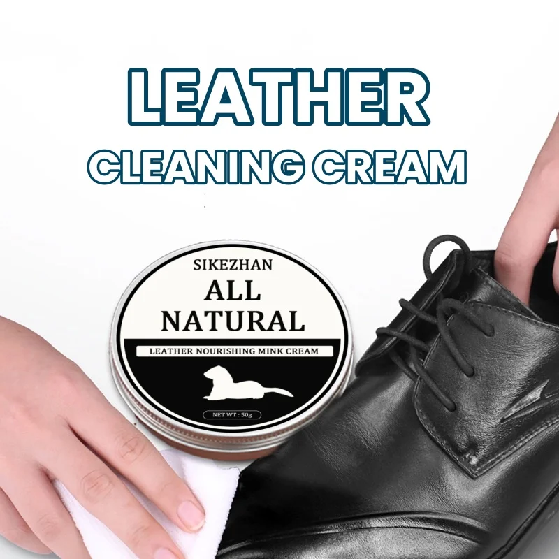 Leather Shoe Polish - Sikezhan-レザーソファクリーナーポリッシュ、ミンクオイルクリーム、ラグジュアリーバッグ、ケアサルブ、靴クリーニングおよび保護製品、30g、50g、100g