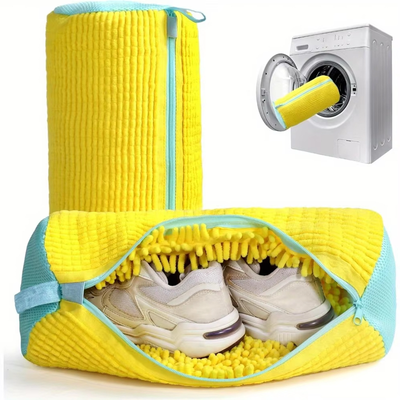 Sneaker Protector - 靴洗いバッグ、型崩れ防止、再利用可能な洗濯機用靴袋、スニーカー保護、家庭用簡単洗浄ツール