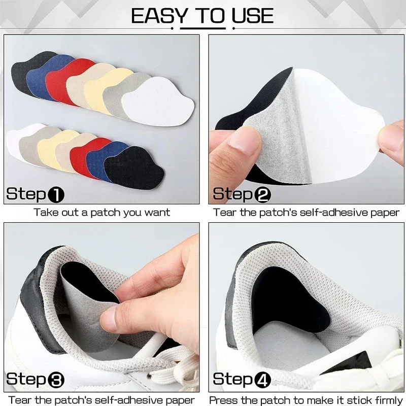 6 個の自己粘着靴ヒール修理パッチ耐摩耗性インナーライニング - Sneaker Protector のレビューと価格