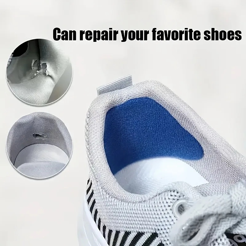 6枚入りスニーカーヒール補修パッチ、耐摩耗性シューズヒールプ - Sneaker Protector のレビューと価格