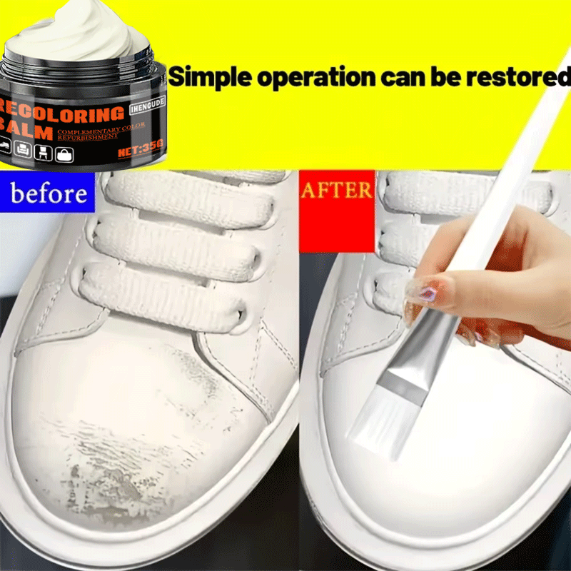 新しいホワイトシューズエッジリペアクリーム 35g - スニ - Sneaker Cleaner のレビューと価格