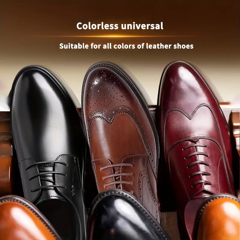 Ifubo インスタントシャインシューワックススポンジ、無色 - Leather Shoe Polish のレビューと価格