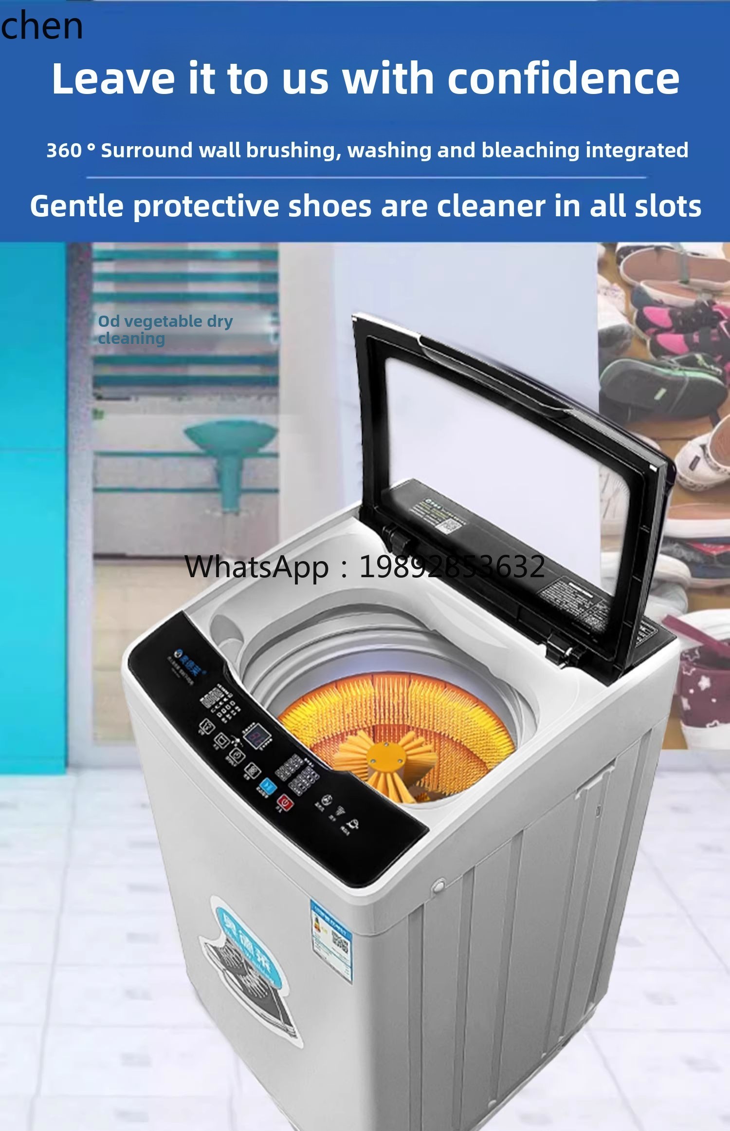 ZZ自動靴洗浄機 大型ドライクリーニング寮専用靴ブラシ機 洗 - Shoe Brush のレビューと価格