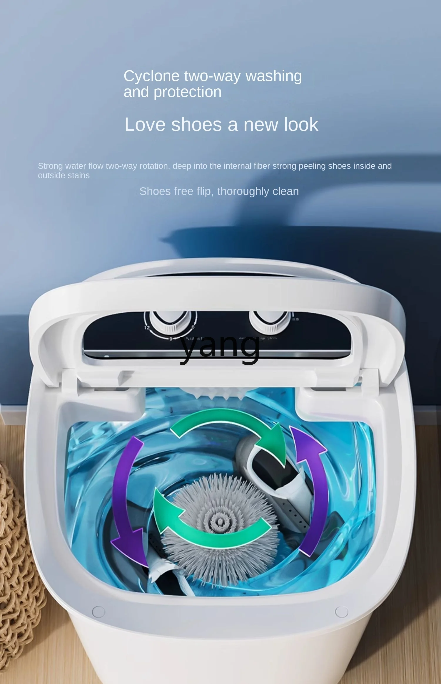 CX家庭用靴洗浄機 小型靴磨き機 半自動または全自動スマート - Shoe Cleaning Brush のレビューと価格