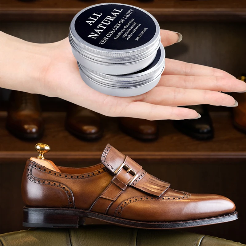 30ml/100ml ミンクオイルクリーム。革靴や革製品のケ - Leather Shoe Polish のレビューと価格