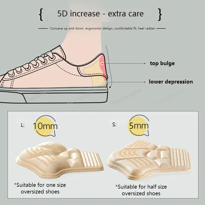 10 個の足パッドスニーカーヒールプロテクターステッカーコン - Sneaker Protector のレビューと価格